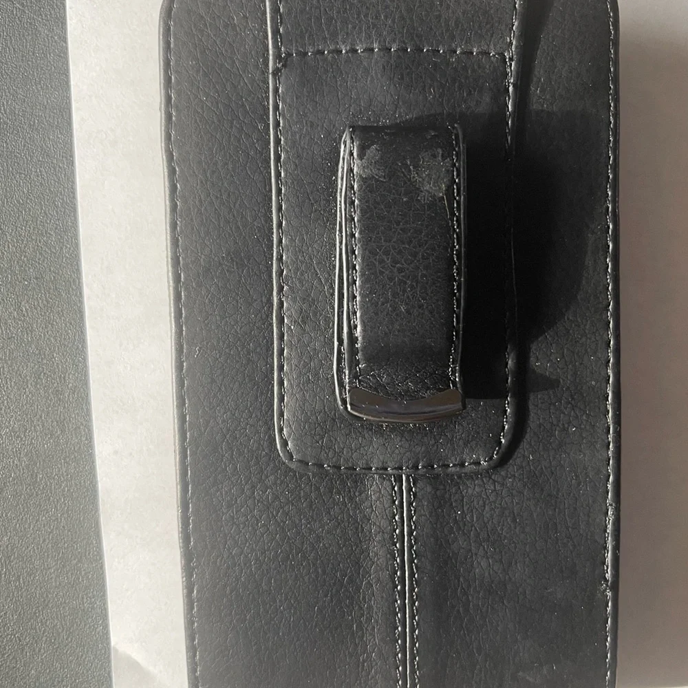 New Leather Phone Pouch For Belt Fits Phones 6.69 Inches or Smaller
